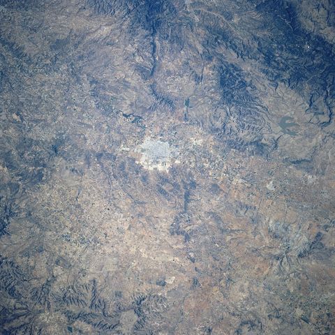 Satellite image of Aguascalientes 1996