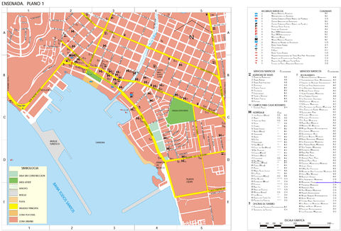 Ensenada Map