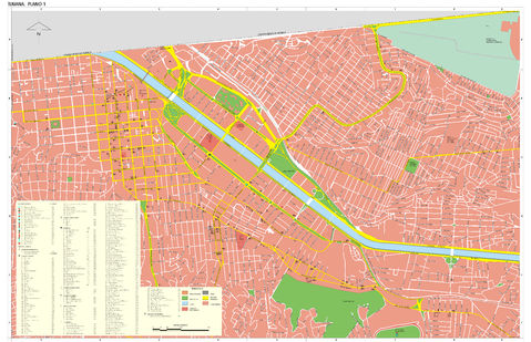 Mapa de Tijuana