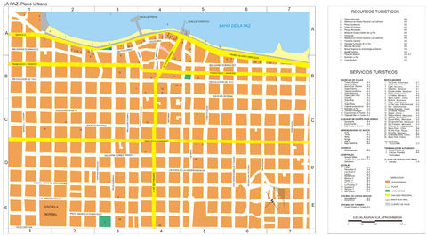 La Paz Map