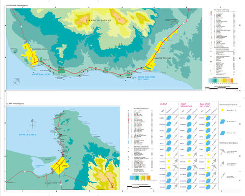 Los Cabos Map