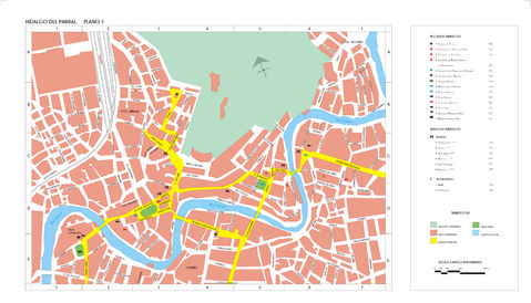 Hidalgo del Parral Map