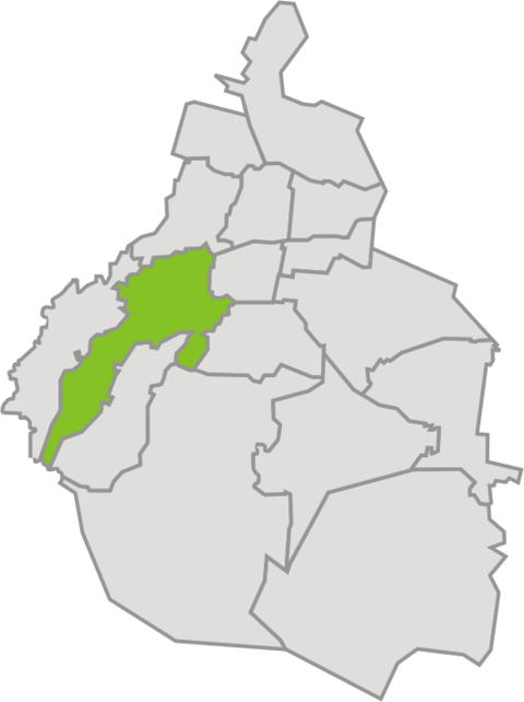 The borough of Álvaro Obregon