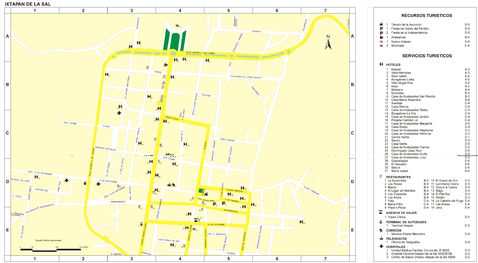 Map of Ixtapan de la Sal