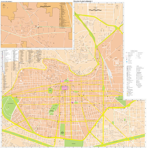 Mapa de Toluca