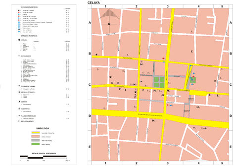 Map of Celaya