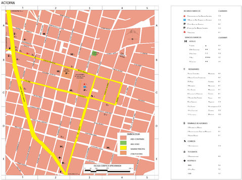 Mapa de Actopan