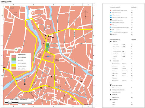 Map of Ixmiquilpan