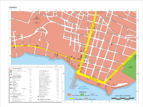 Map of Chapala