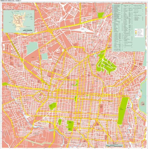 Map of Puebla