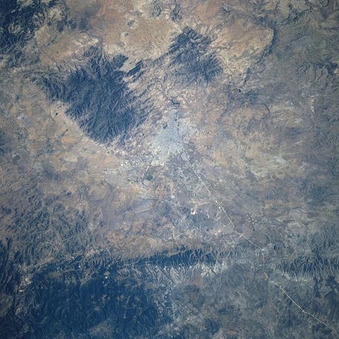 Satellite image of San Luis Potosí