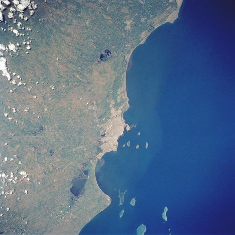 Satellite image of Veracruz