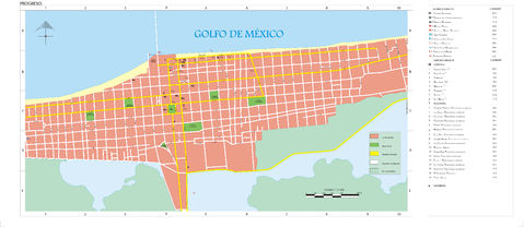 Map of Progreso