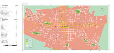 Map of Valladolid