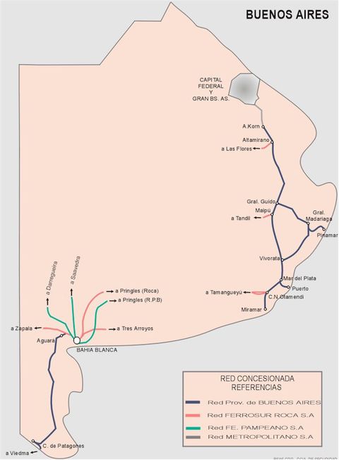 Red Ferroviaria de la provincia de Buenos Aires