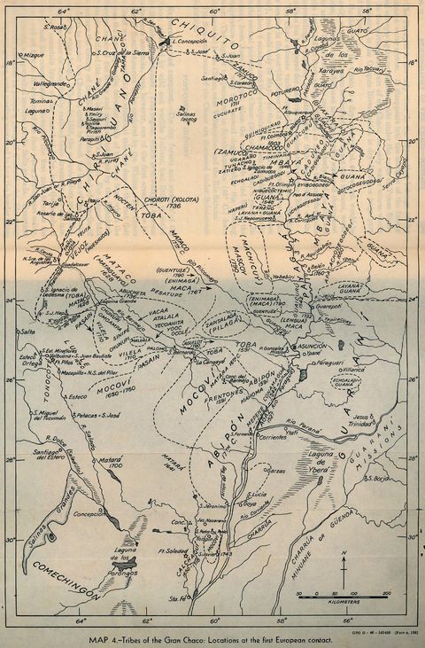 Gran Chaco Tribes, First European Contact