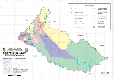 Caquetá Department 2003