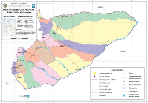 Casanare Department 2003