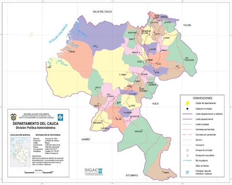 Cauca Department 2003