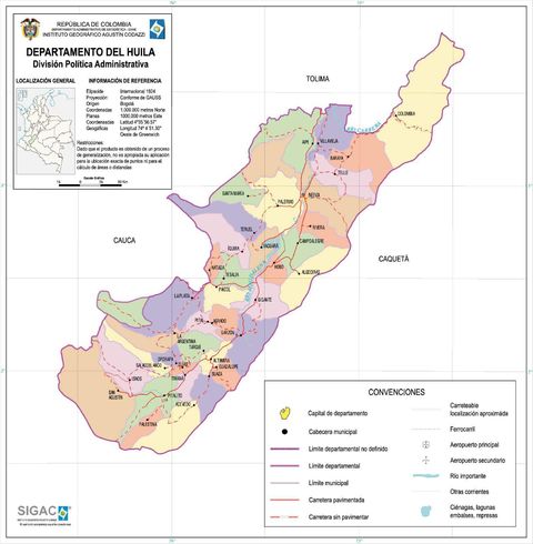 Departamento Del Huila - Huila | Gifex