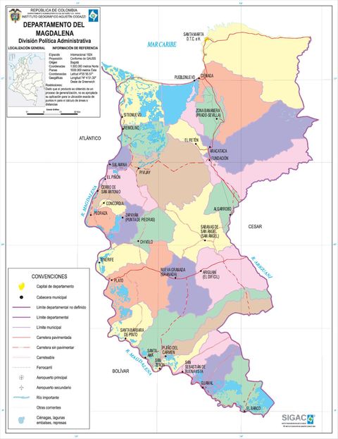 Magdalena Department 2003