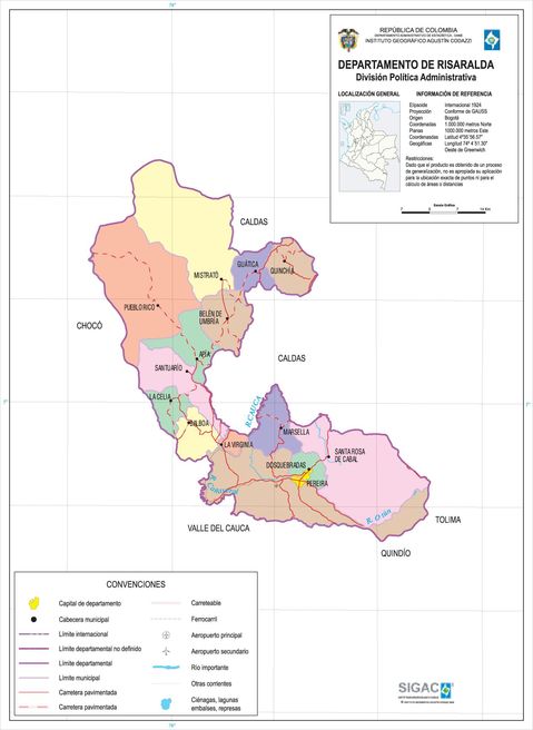 Risaralda - Risaralda Department 2003 | Gifex