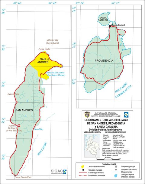 Archipelago of San Andrés, Providencia and Santa Catalina 2003