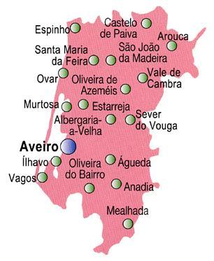 Aveiro map | Gifex