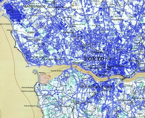 Oporto map | Gifex