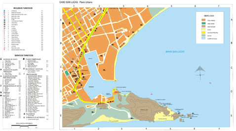 Cabo San Lucas Map