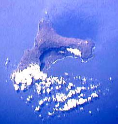 El Hierro Island satellite image