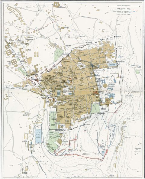 Jerusalem Map 1915