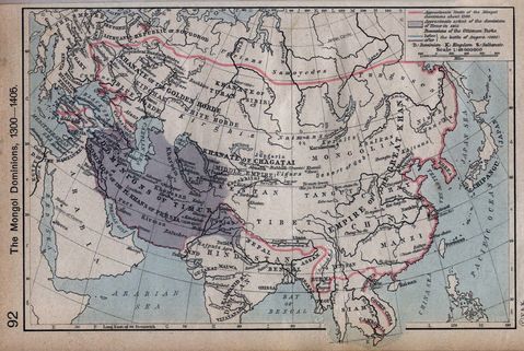 Los Dominios Mongoles 1300-1405