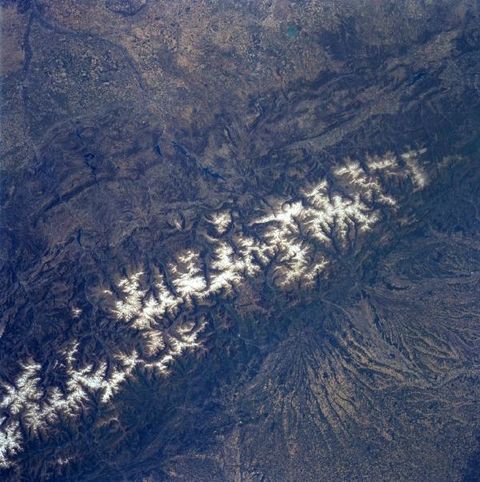 The Pyrenees Mountains, France and Spain