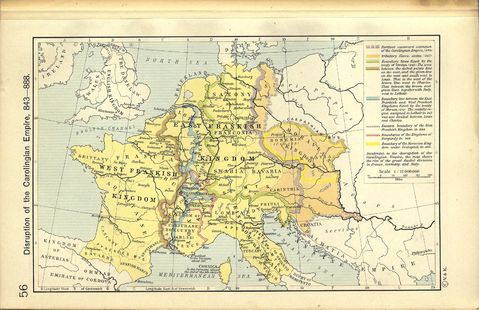 The Disruption of the Carolingian Empire 843-888