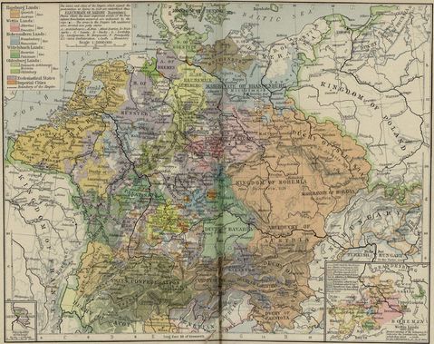 Central Europe about 1547