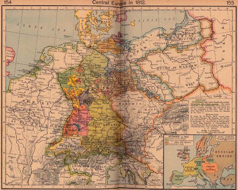 Central Europe in 1812