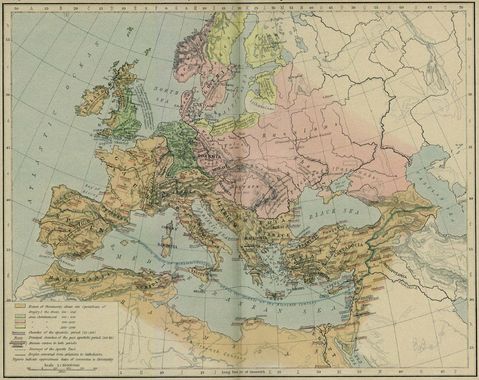 Desarrollo de la Cristiandad en Europa 590-1300