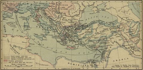 Europe and the Mediterranean lands after 1204