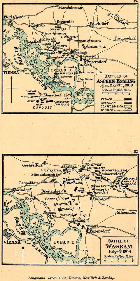 Batallas de Aspern-Essling y Wagram 1809