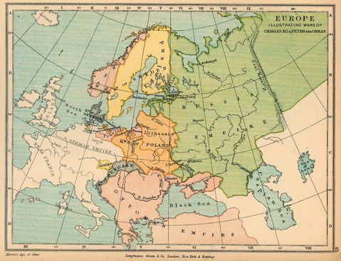 La Gran Guerra del Norte en Europa 1700-1721