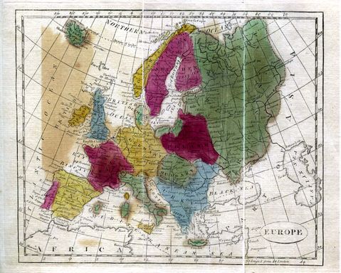 Europa en 1808