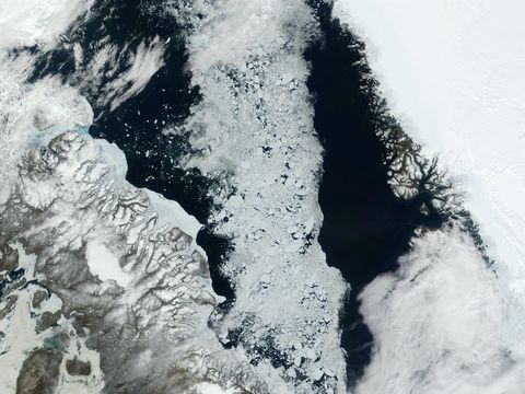 Bahía de Baffin, norte de Canadá