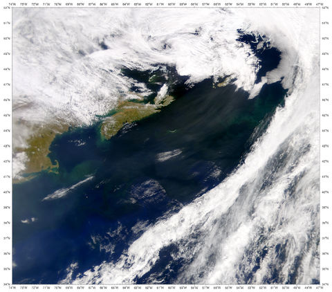 Dust over North Atlantic Ocean