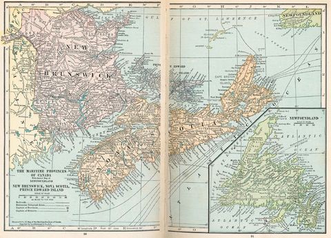 Maritime Provinces, Canada 1921