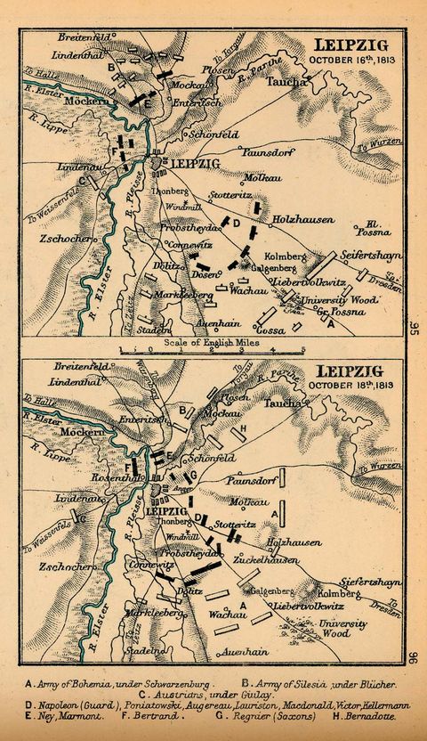 Batalla de Leipzig 16-18 Octubre 1813