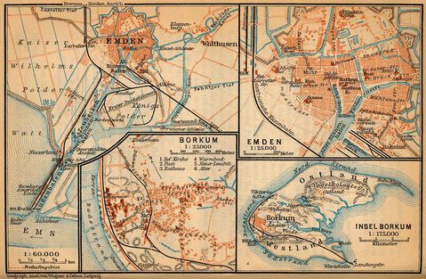 Borkum and Emdem 1910