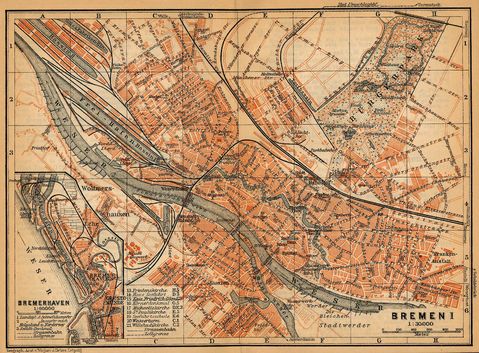 Bremen y Bremerhaven 1910