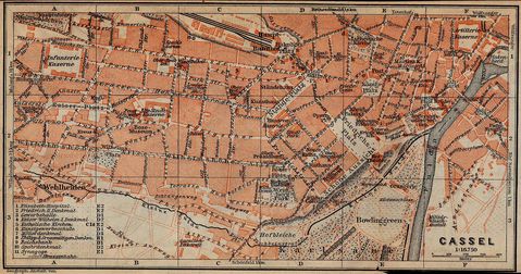 Mapa de Kassel | Gifex