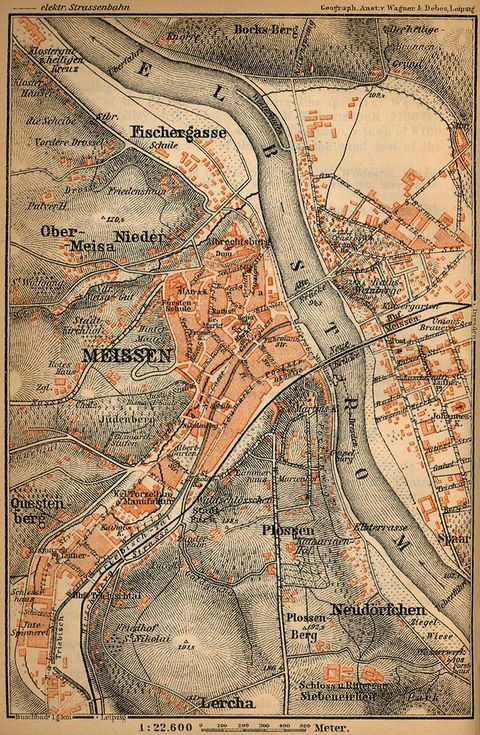 Environs of Meissen 1910